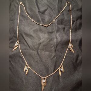 Gold leaf Necklace